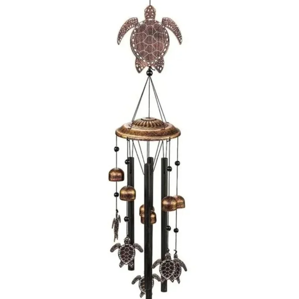 OUTDOOR Decorations Garden Decor - Sea Turtles Rustic Copper